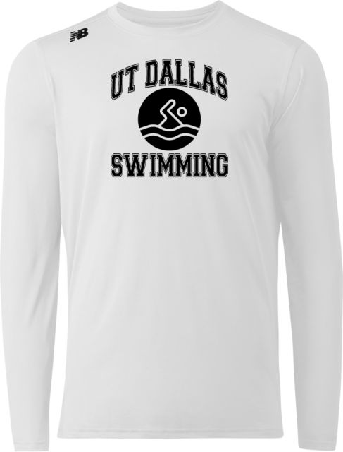 UT Dallas New Balance Long Sleeve Tech Tee UT Dallas Swimming - ONLINE ONLY